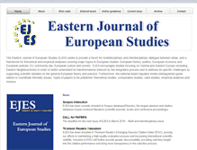 Tablet Screenshot of ejes.uaic.ro