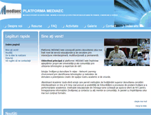 Tablet Screenshot of mediaec.uaic.ro