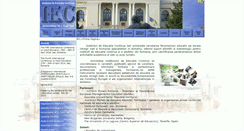 Desktop Screenshot of iec.psih.uaic.ro