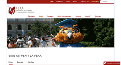 Desktop Screenshot of feaa.uaic.ro