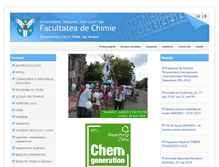 Tablet Screenshot of chem.uaic.ro