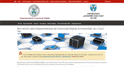 Desktop Screenshot of dcd.uaic.ro