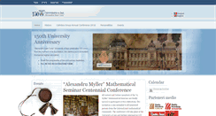 Desktop Screenshot of 150.uaic.ro