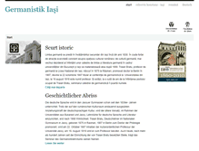 Tablet Screenshot of germanistik.uaic.ro